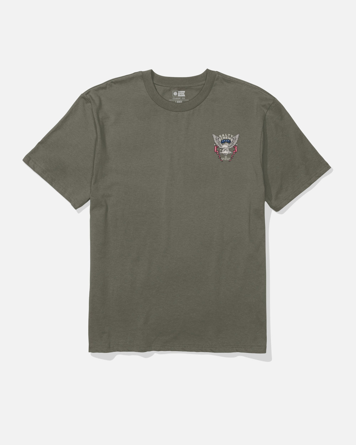 AMERICA TALON SS TEE - Dusty Olive | Salty Crew Premium