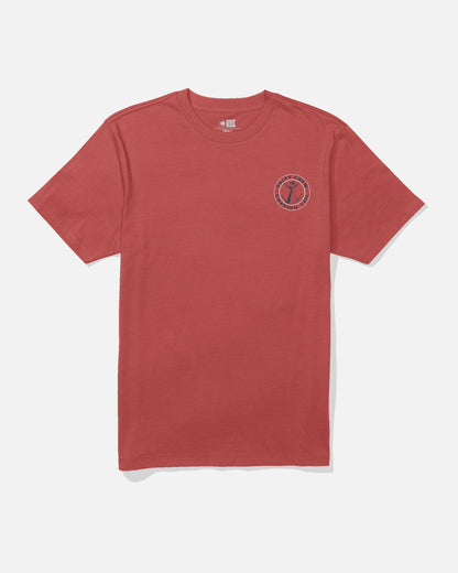 TAILGATE SS TEE - WASHED RED | Salty Crew Premium