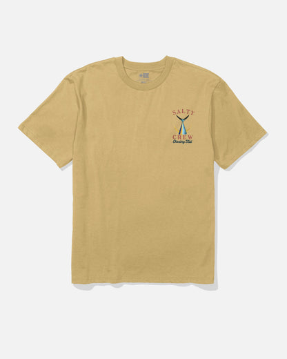 TAILED CLASSIC SS TEE - Mineral Yellow | Salty Crew Premium