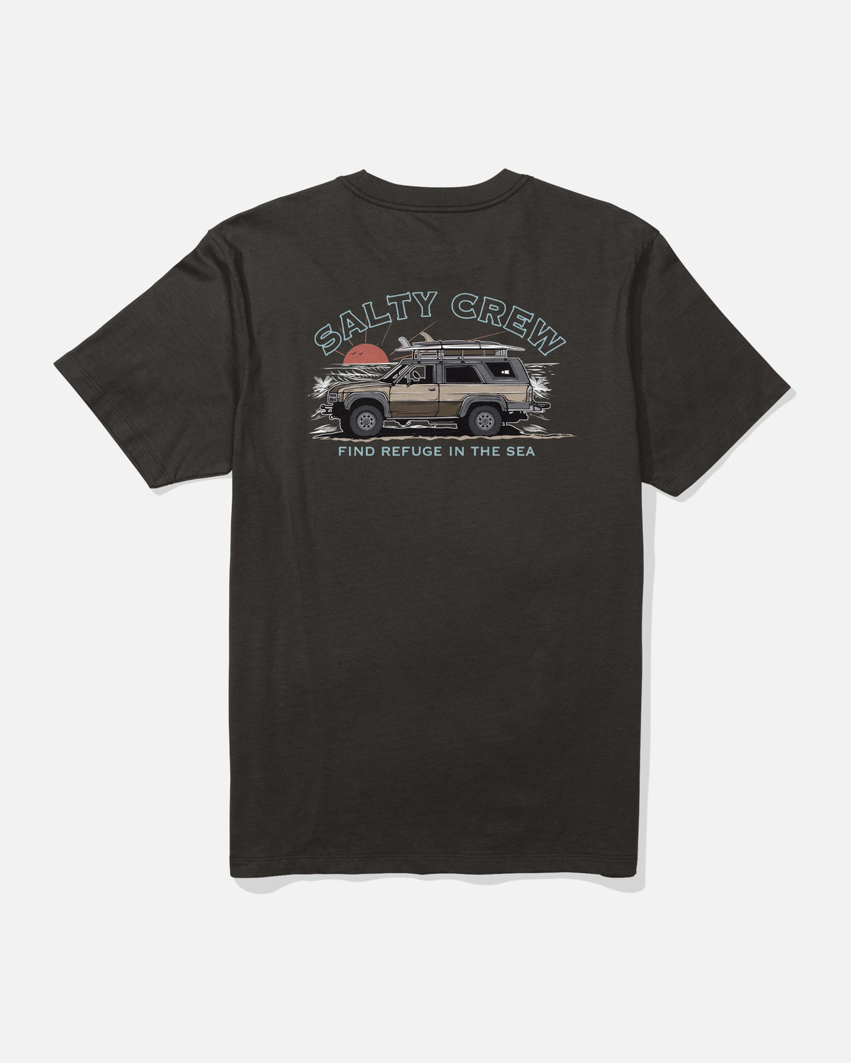 GET READY SS TEE - BLACK | Salty Crew Premium