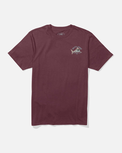 LURKING CREW TEE - Burgundy | Salty Crew Premium