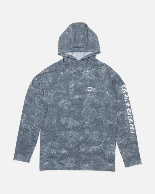 MARINER LITE UV HOOD - Dark Navy | Salty Crew Premium