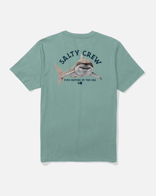 LURKING CREW TEE - Mackerel | Salty Crew Premium