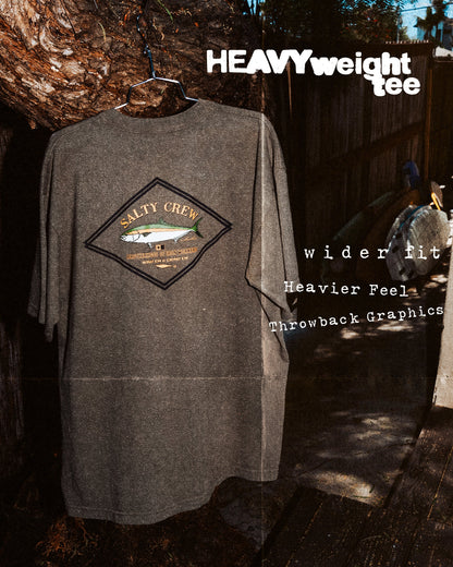 DECKHAND YELLOWTAIL SS TEE - Washed Dusty Olive | Salty Crew Premium