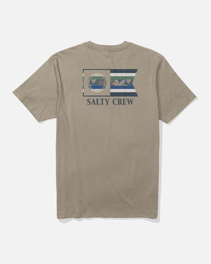 FLAGSHIP SS TEE - Twig | Salty Crew Premium