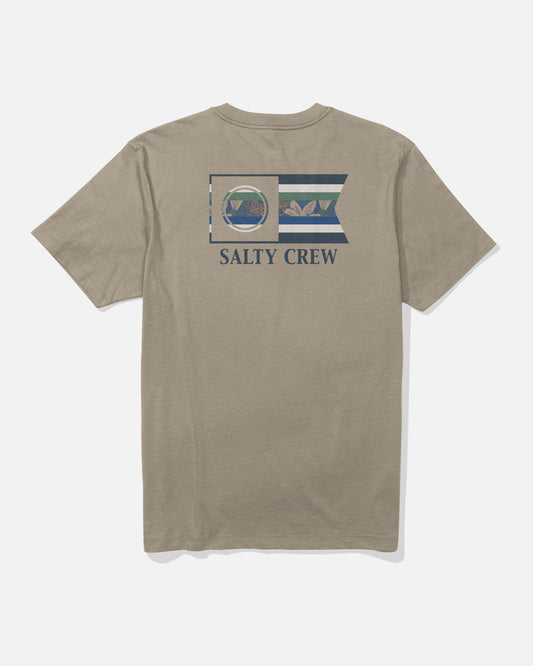 FLAGSHIP SS TEE - Twig | Salty Crew Premium
