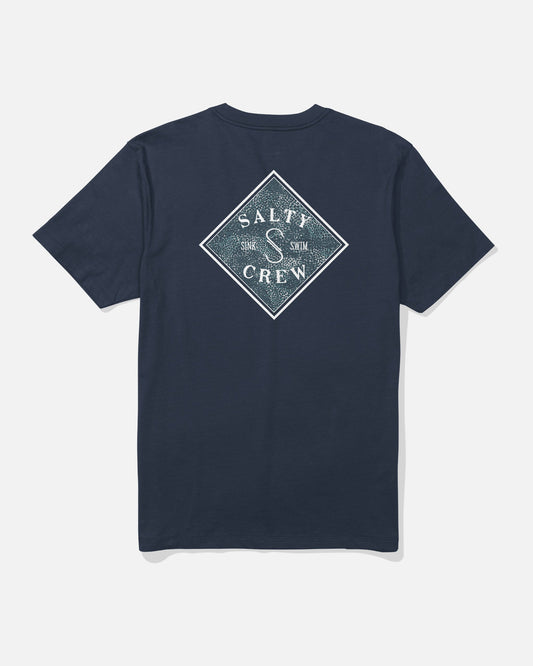 TIPPET FILL SS TEE - Navy | Salty Crew Premium