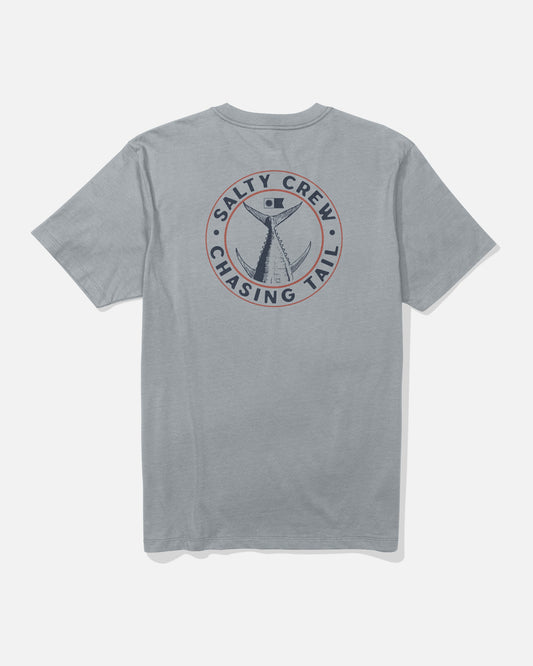 TAILGATE SS TEE - Quarry | Salty Crew Premium