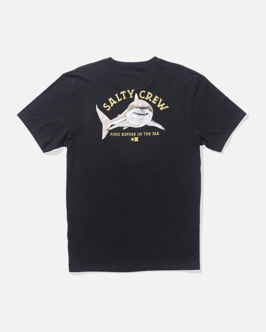 LURKING SS TEE - Black | Salty Crew Premium