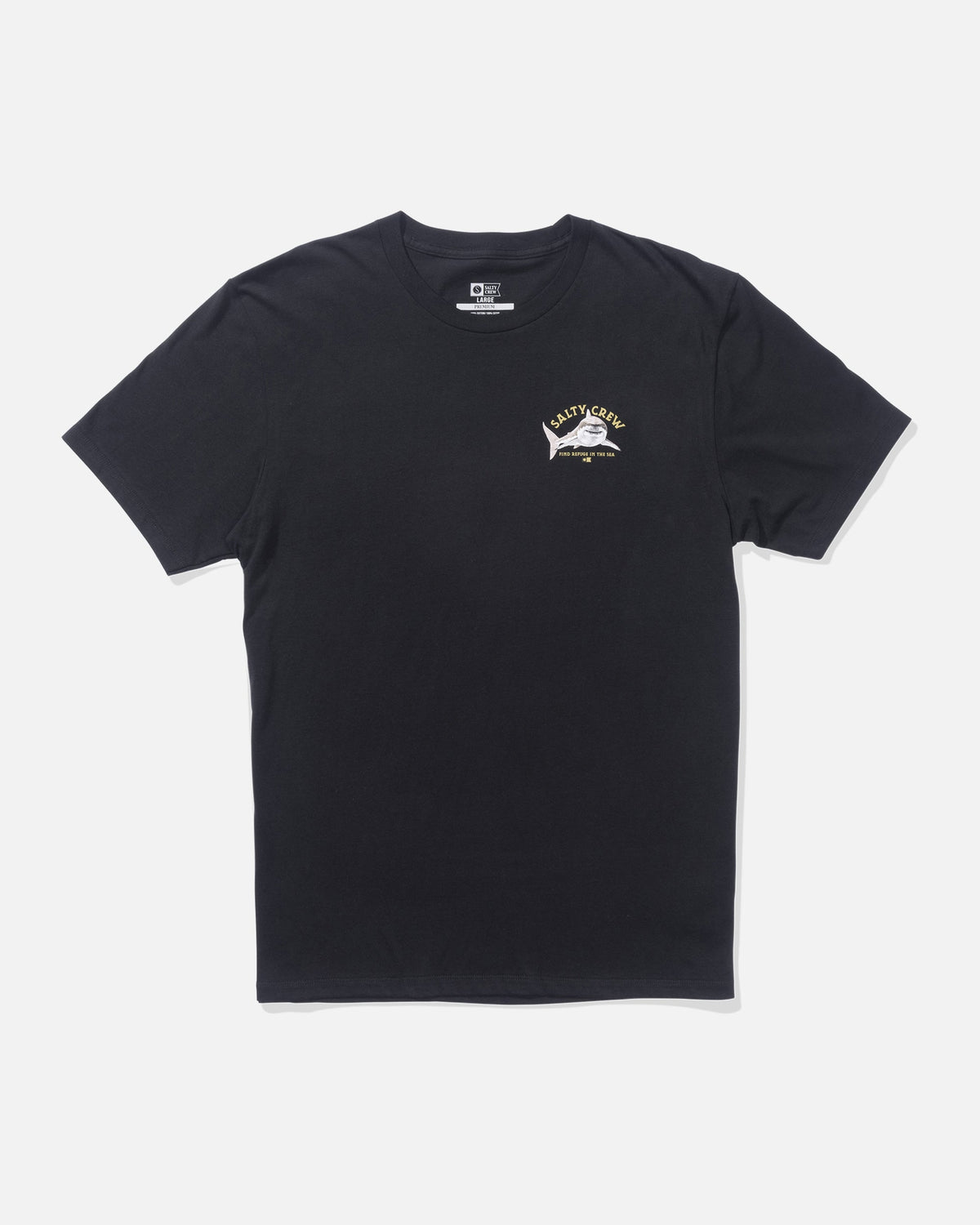LURKING SS TEE - Black | Salty Crew Premium