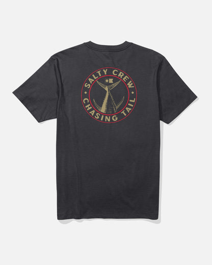 TAILGATE PREMIUM S/S TEE - Black | Salty Crew Premium