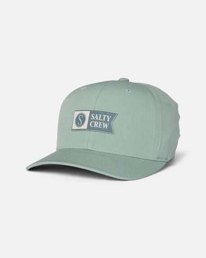 APEX FLEXFIT 6 PANEL - Jade | Salty Crew Premium