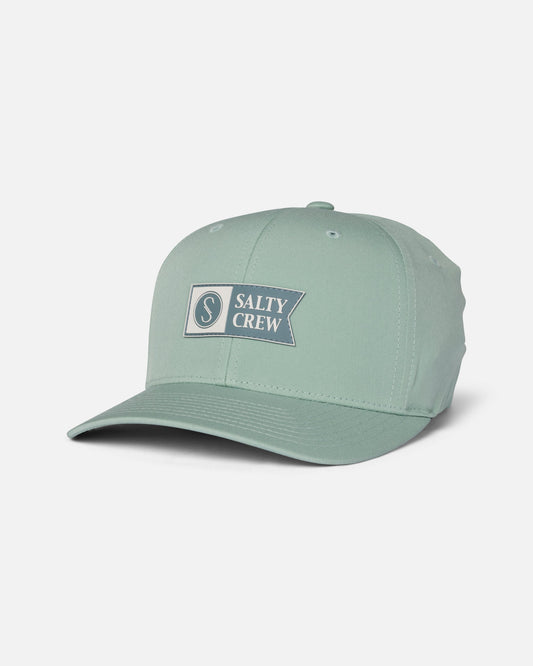 APEX FLEXFIT 6 PANEL - Jade | Salty Crew Premium