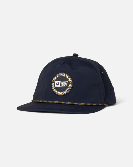TOPSHOT SNAPBACK - Navy | Salty Crew Premium