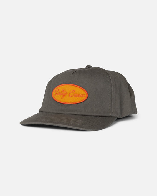 SHOP SCRIPT SNAPBACK - Washed Green | Salty Crew Premium