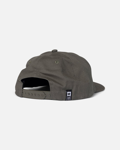 SHOP SCRIPT SNAPBACK - Washed Green | Salty Crew Premium