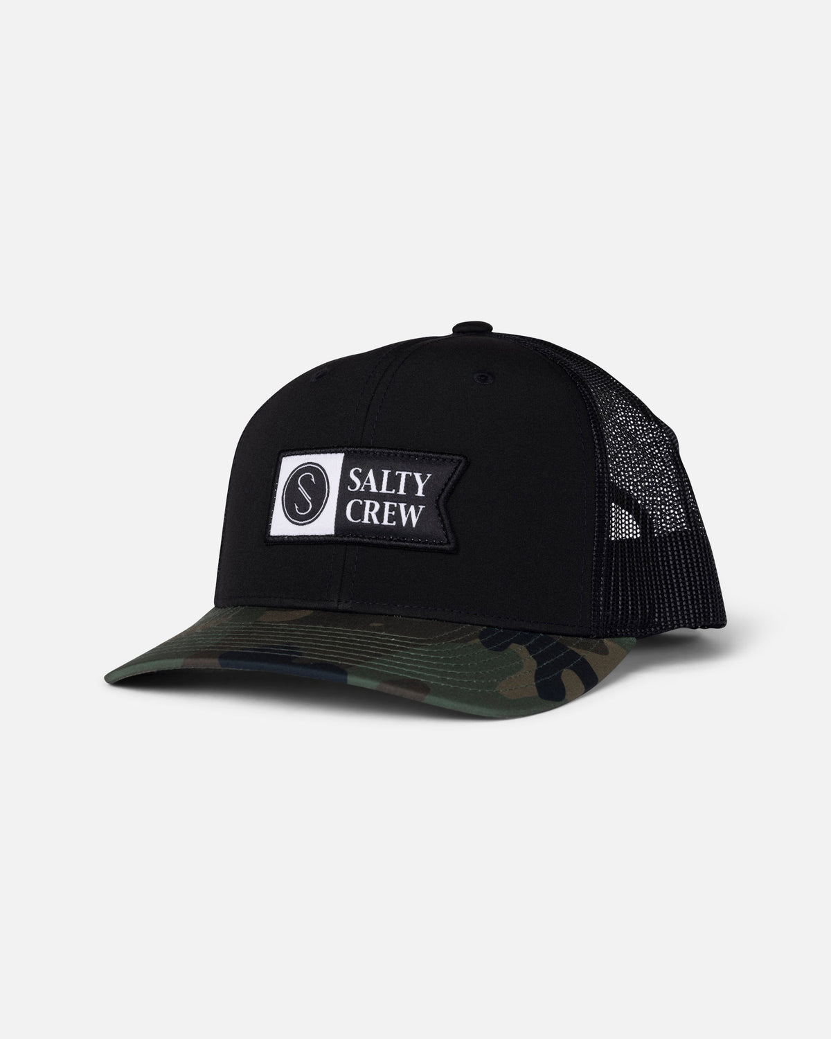 PINNACLE 2 RETRO TRUCKER - Camo/Black | Salty Crew Premium