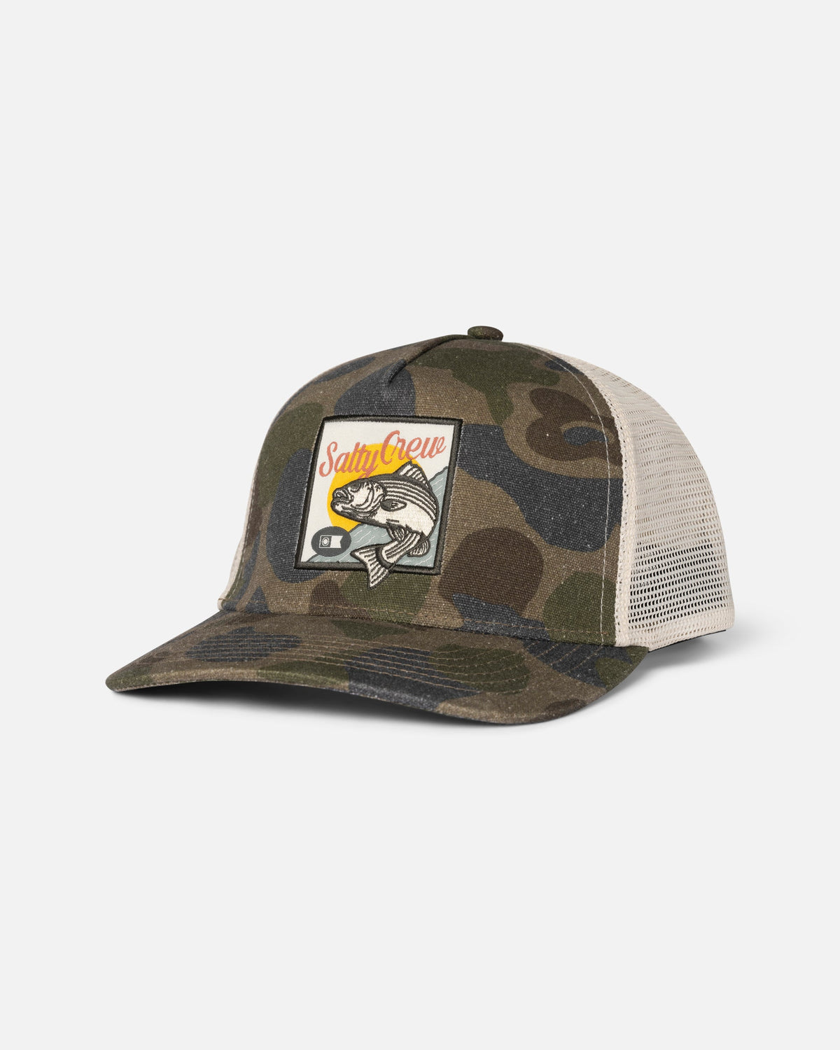 STRIPER TRUCKER - Sand Camo | Salty Crew Premium