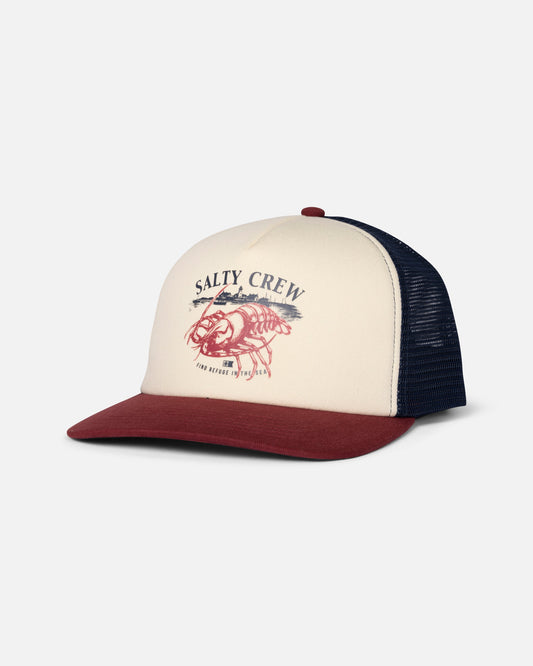 GOOD TIMES FOAMIE TRUCKER - Garnet | Salty Crew Premium
