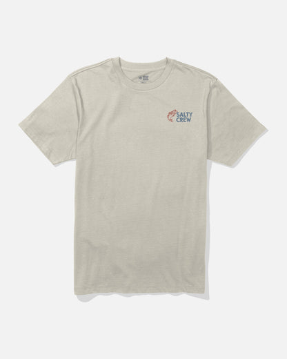 BAIT SHOP SS TEE - Bone | Salty Crew Premium