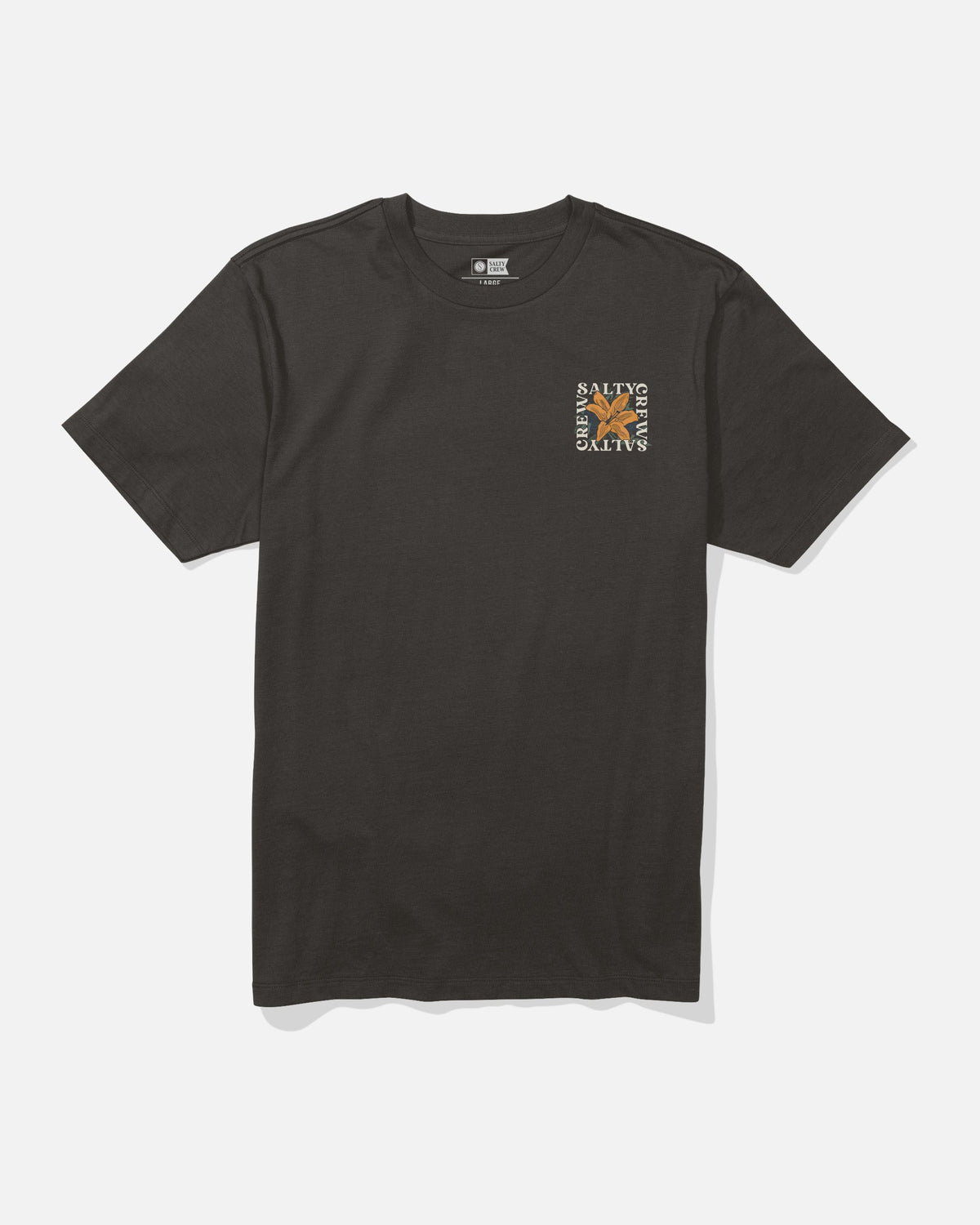 PETAL SS TEE - BLACK | Salty Crew Premium