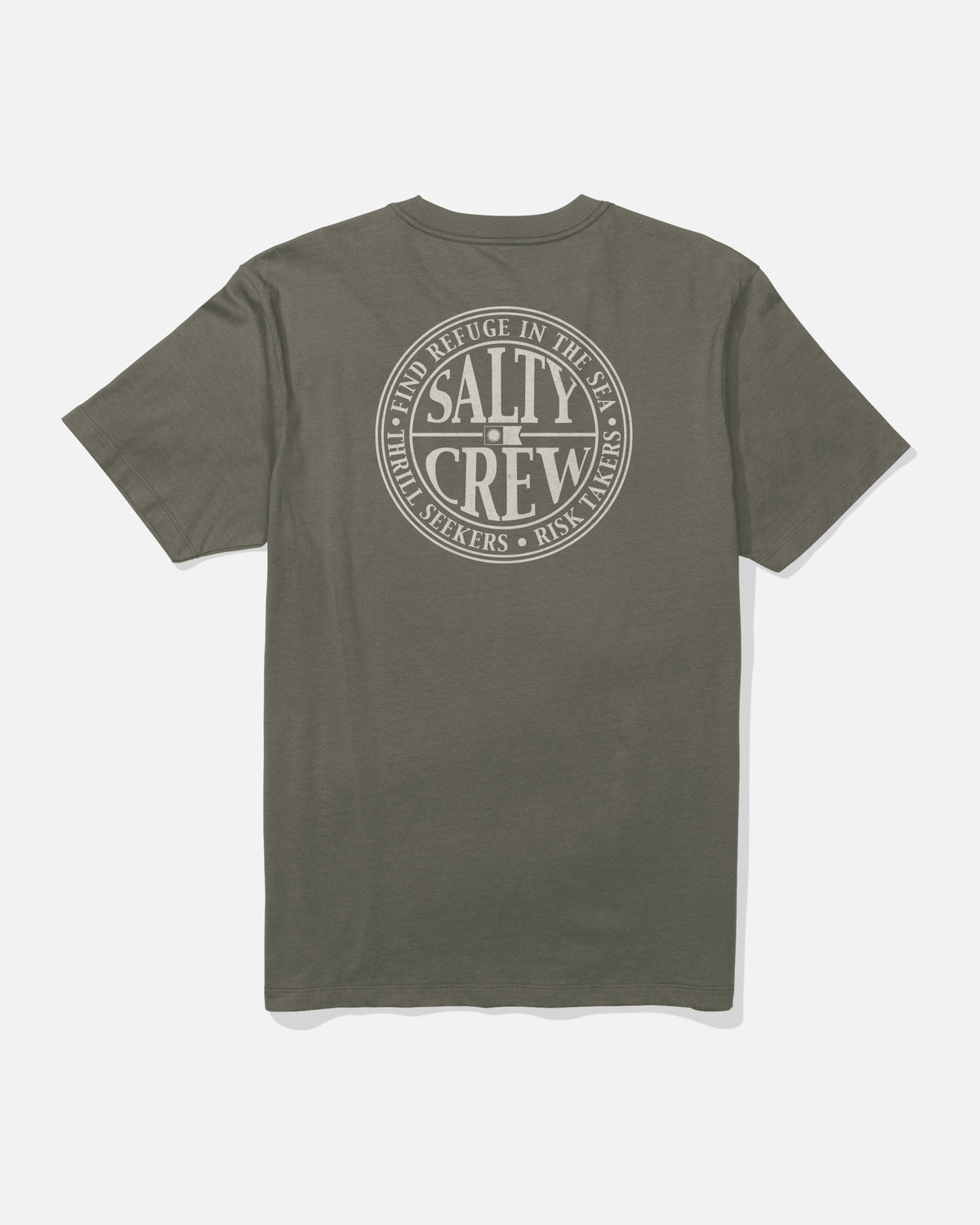 GLOBAL SS TEE - Dusty Olive | Salty Crew Premium