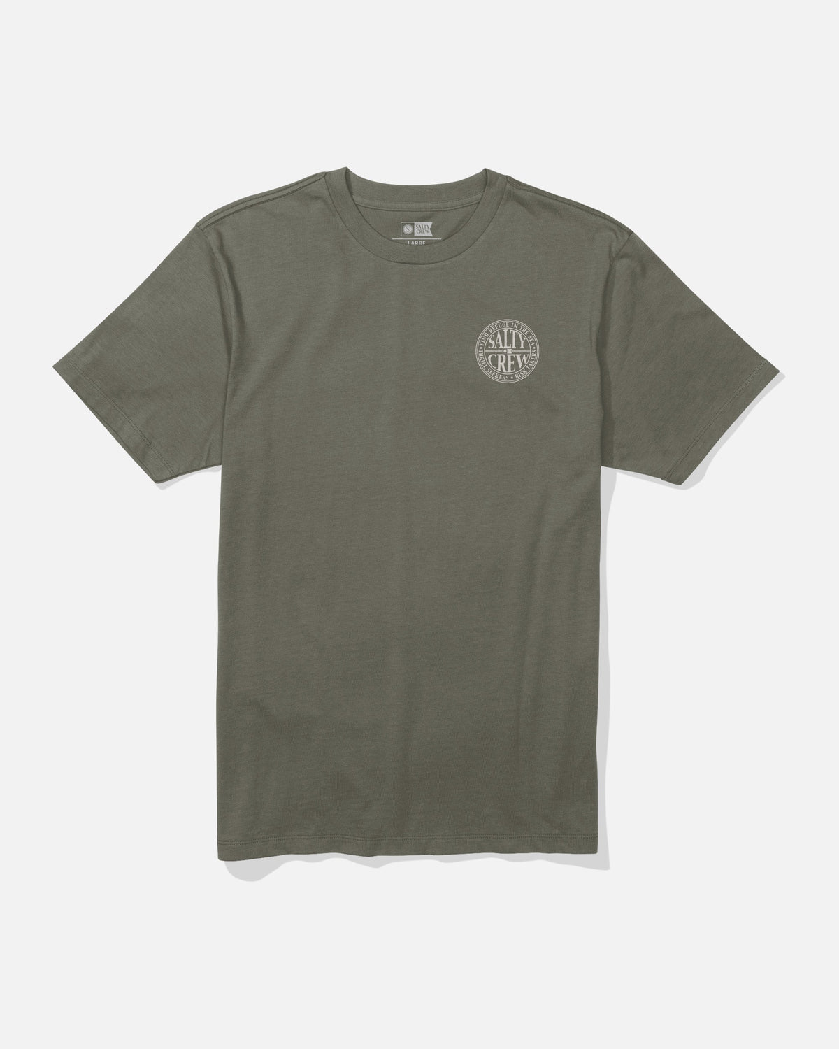 GLOBAL SS TEE - Dusty Olive | Salty Crew Premium