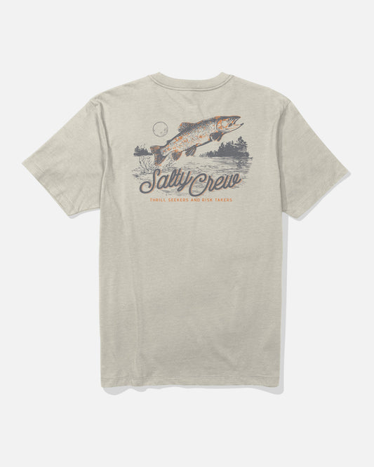 FISH FEST SS TEE - Bone | Salty Crew Premium