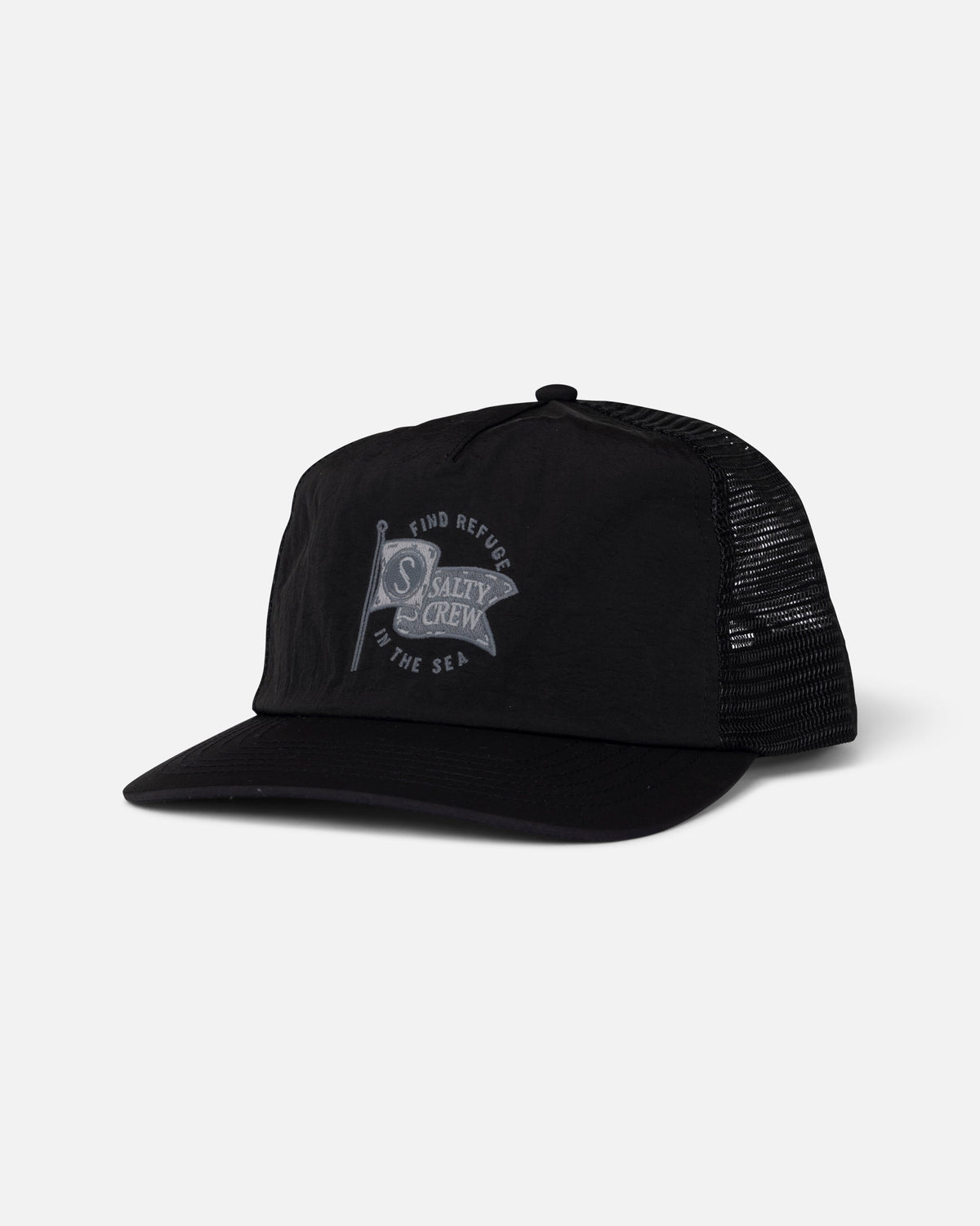 WAVEY TRUCKER - BLACK | Salty Crew Premium