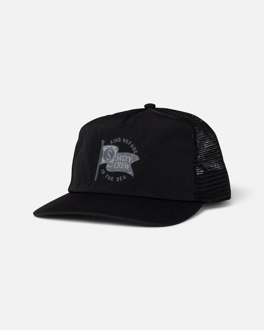 WAVEY TRUCKER - BLACK | Salty Crew Premium