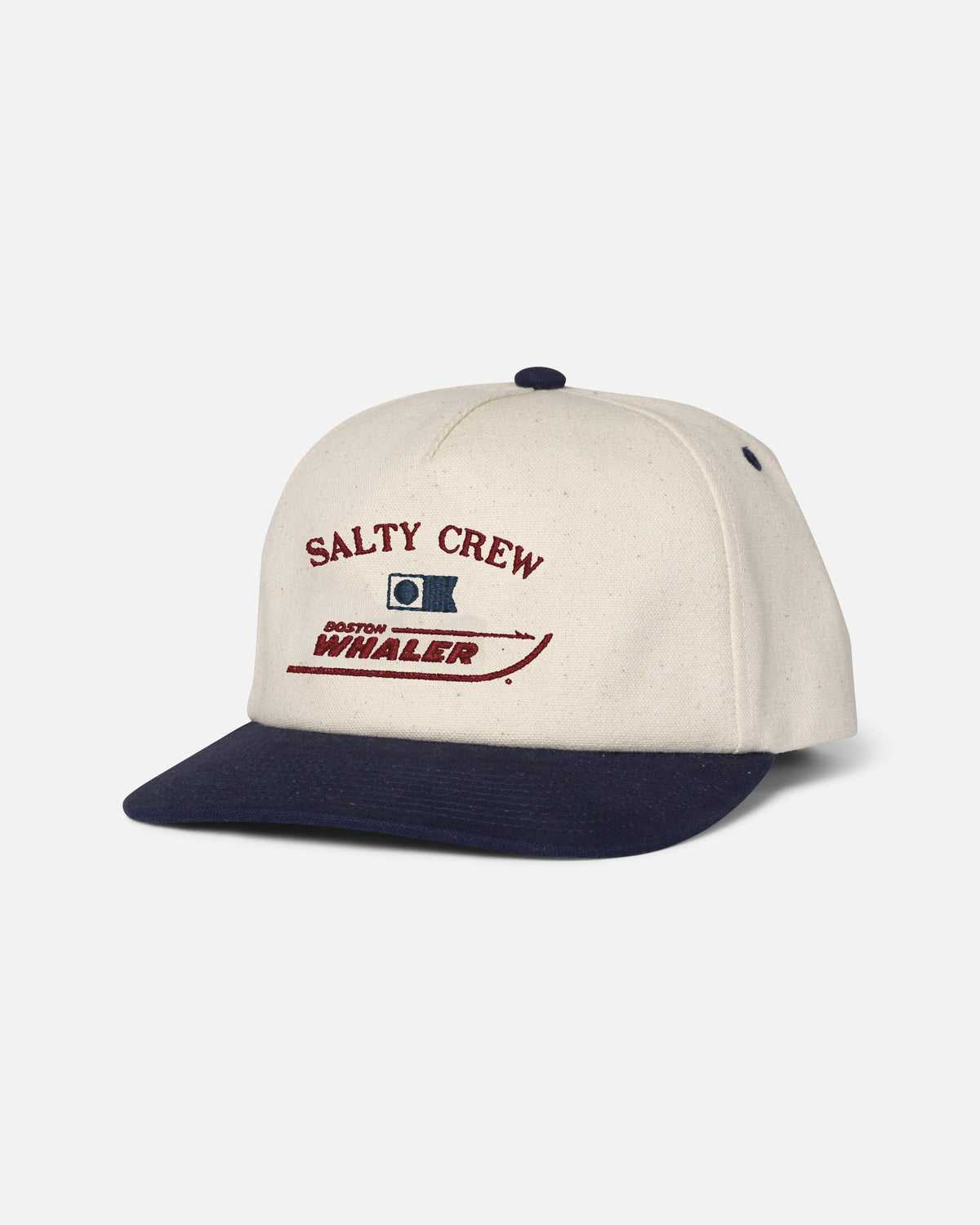 WHALER SNAPBACK - Off White | Salty Crew Premium