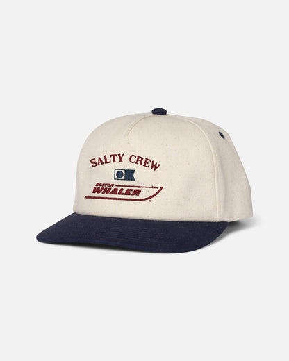 WHALER SNAPBACK - Off White | Salty Crew Premium