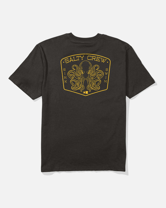 TAKO CLUB CLASSIC TEE - BLACK | Salty Crew Premium