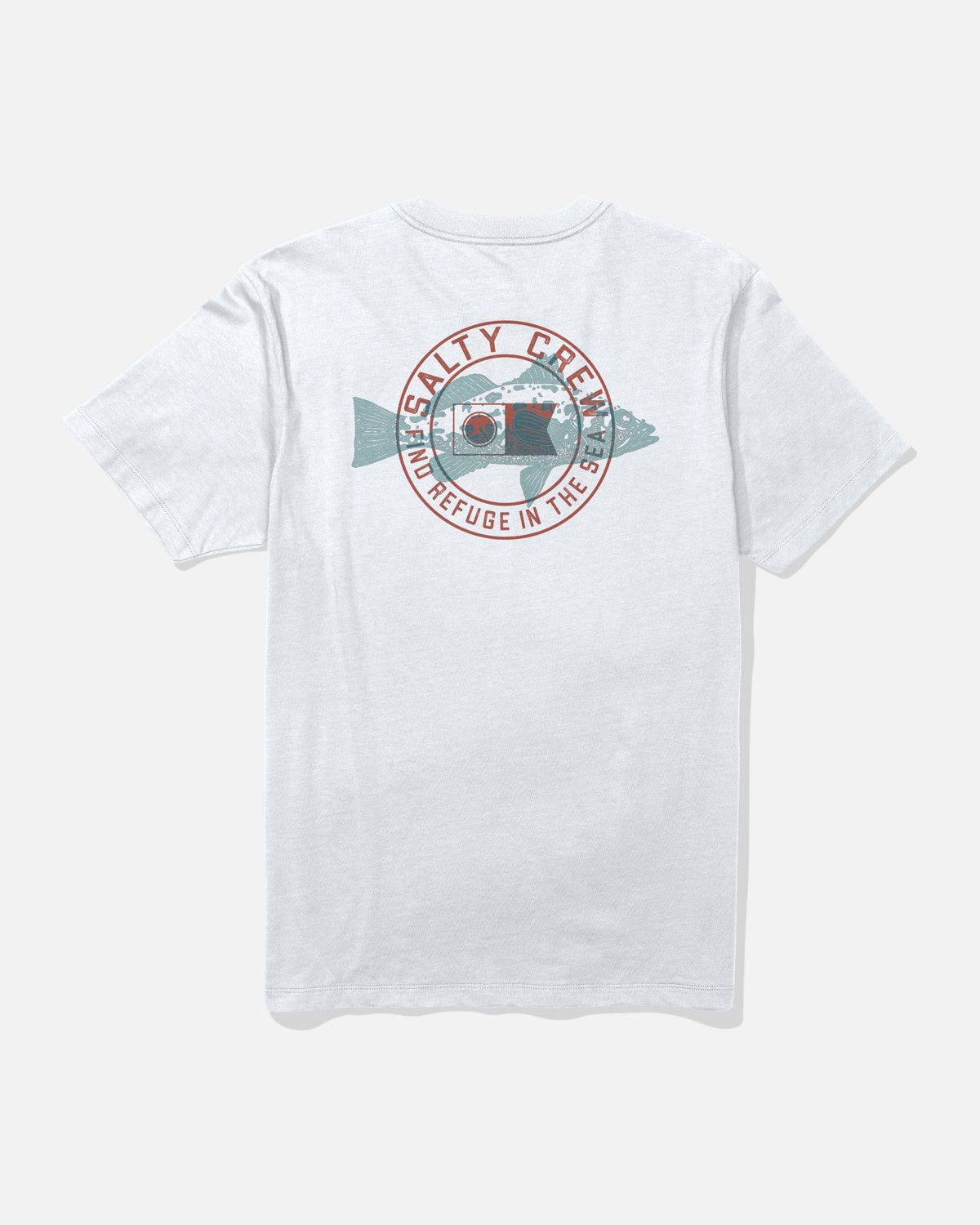 KRITTER STAMP SS TEE - White | Salty Crew Premium