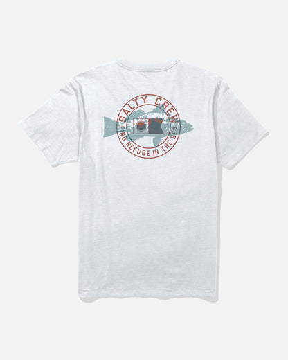 KRITTER STAMP SS TEE - White | Salty Crew Premium