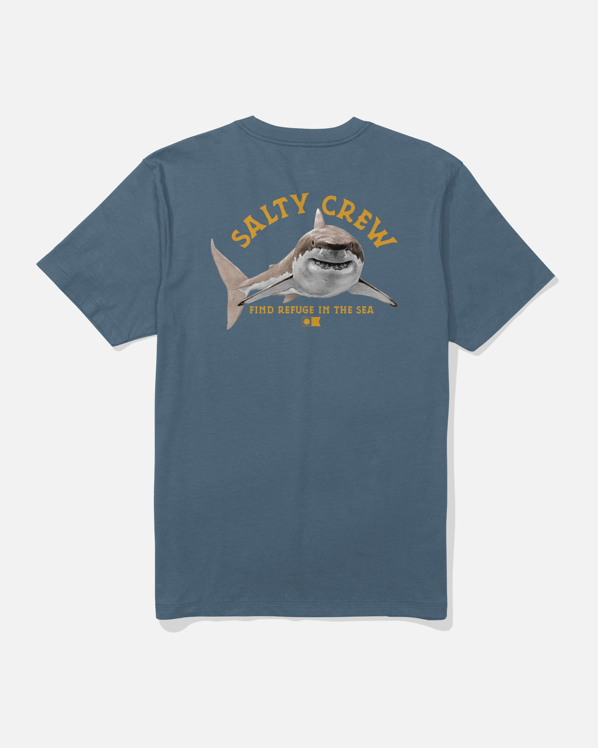 LURKING SS TEE - Slate | Salty Crew Premium