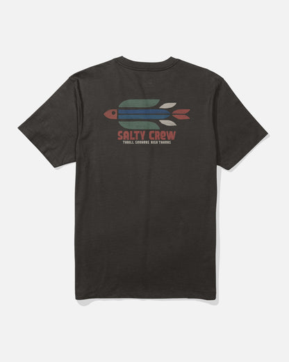 TORPEDO SS TEE - BLACK | Salty Crew Premium