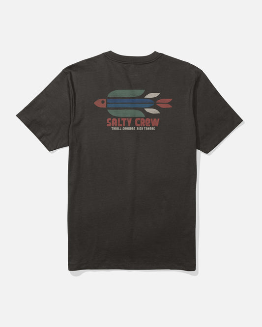 TORPEDO SS TEE - BLACK | Salty Crew Premium