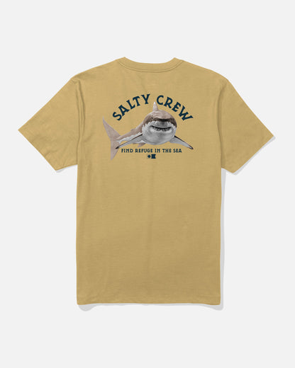 LURKING SS TEE - Mineral Yellow | Salty Crew Premium