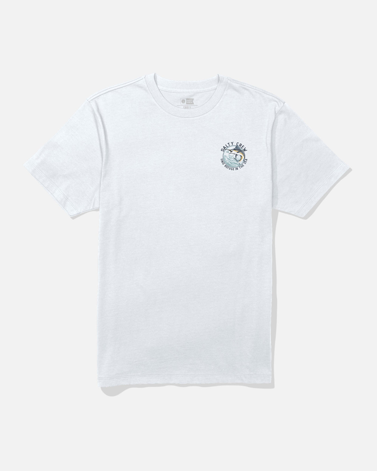 SCHOOLED SS TEE - White | Salty Crew Premium