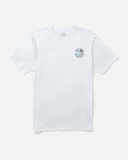 SCHOOLED SS TEE - White | Salty Crew Premium