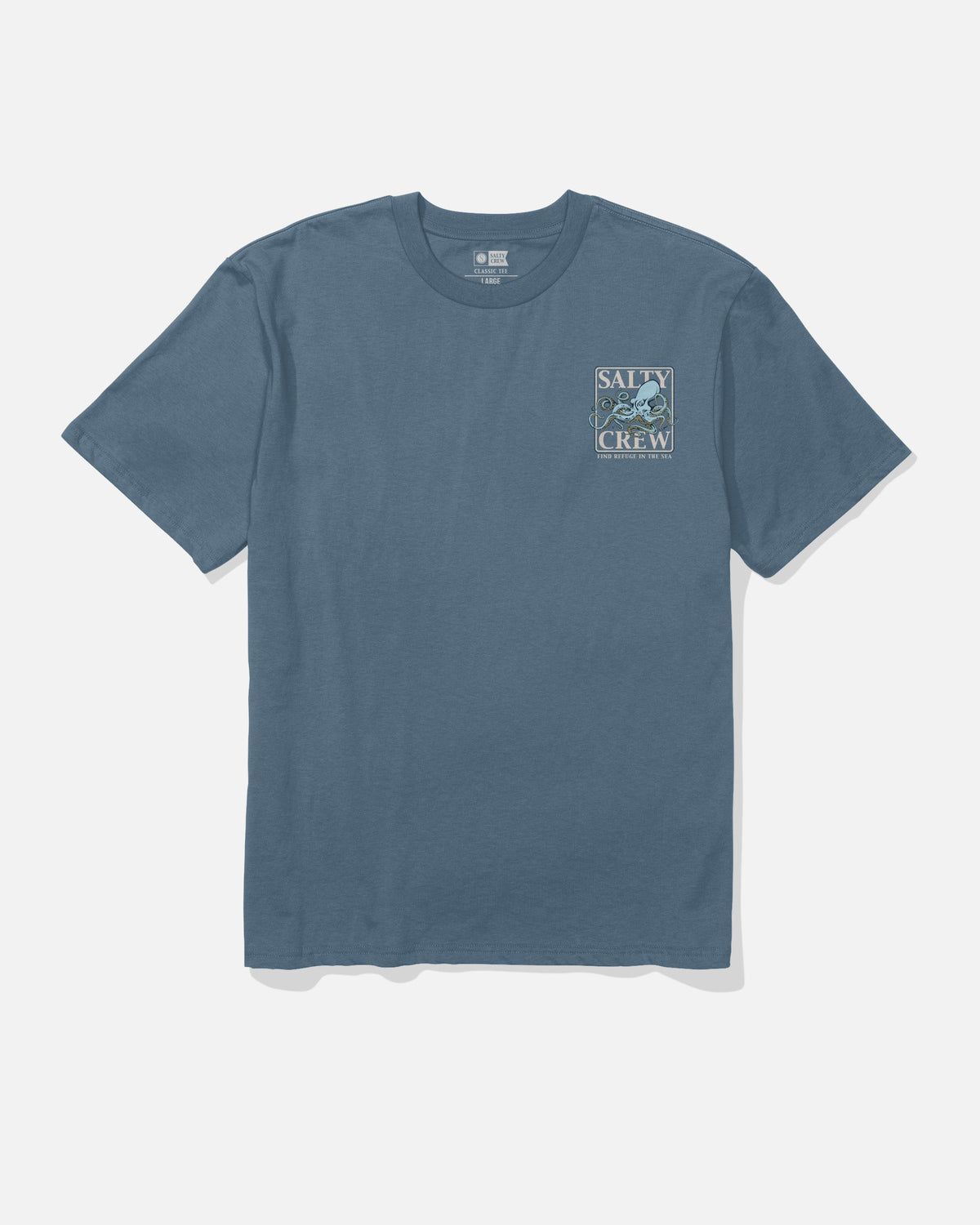 INK SLINGER CLASSIC SS T - Slate | Salty Crew Premium