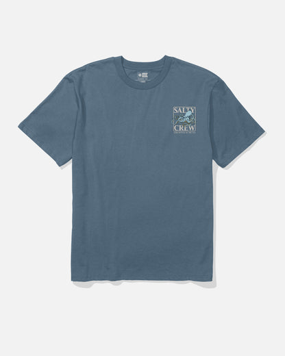 INK SLINGER CLASSIC SS T - Slate | Salty Crew Premium