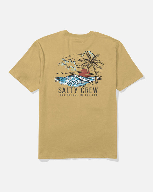 DAY OFF CLASSIC SS TEE - Mineral Yellow | Salty Crew Premium