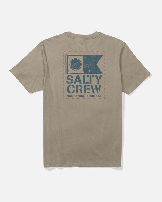 STITCHED SS TEE - Twig | Salty Crew Premium