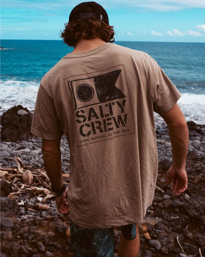 STITCHED SS TEE - Twig | Salty Crew Premium