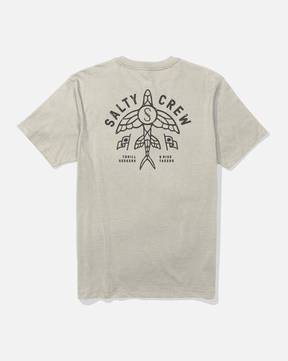 FLYER SS TEE - Bone | Salty Crew Premium