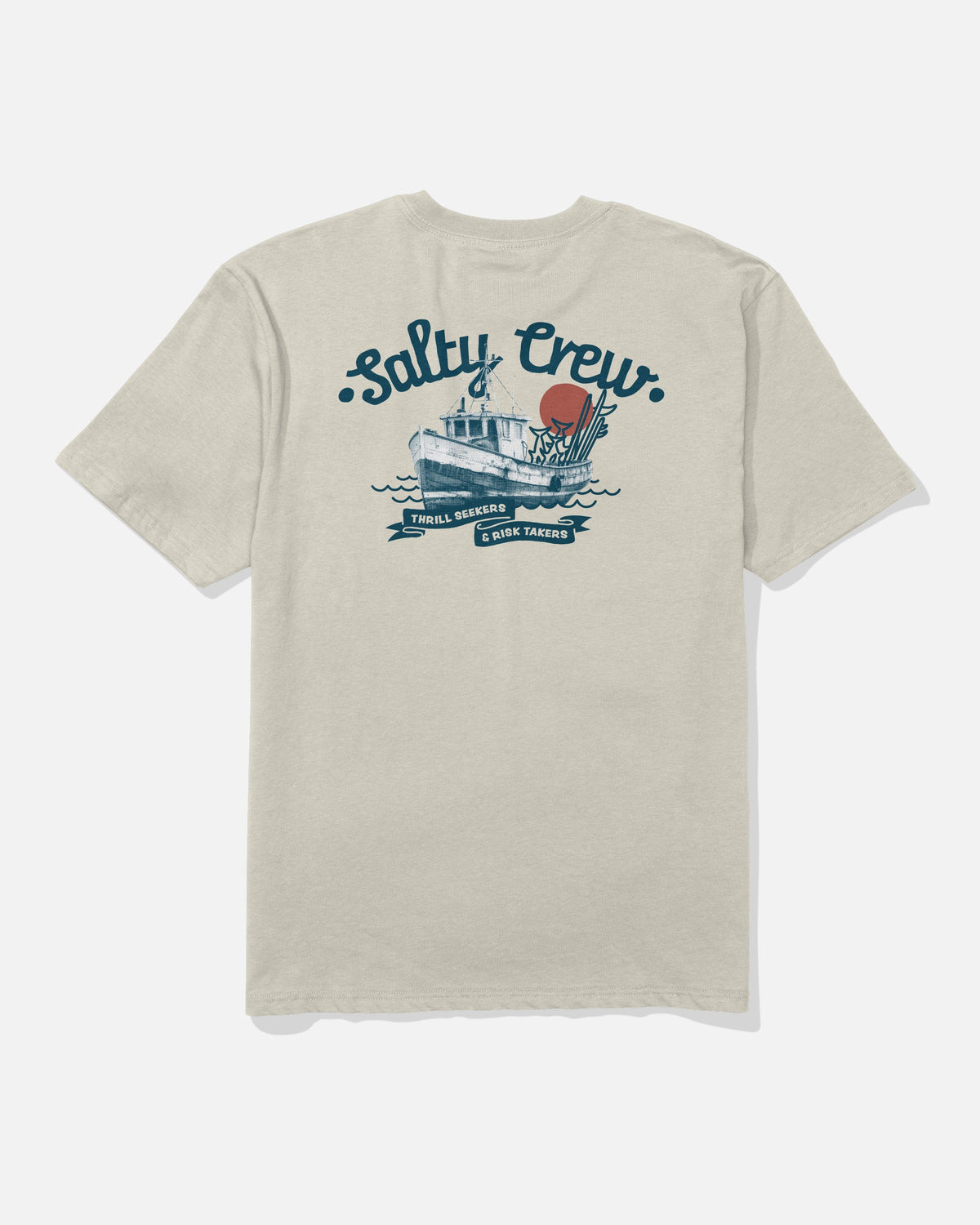HAULER CLASSIC TEE - Bone | Salty Crew Premium