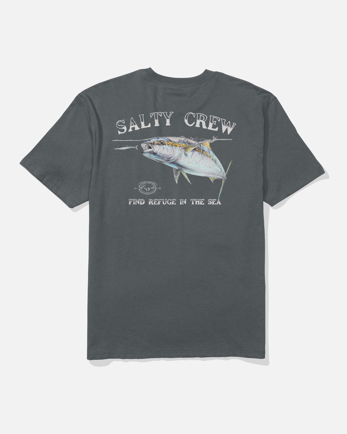 SURFACE CLASSIC SS TEE - Charcoal | Salty Crew Premium
