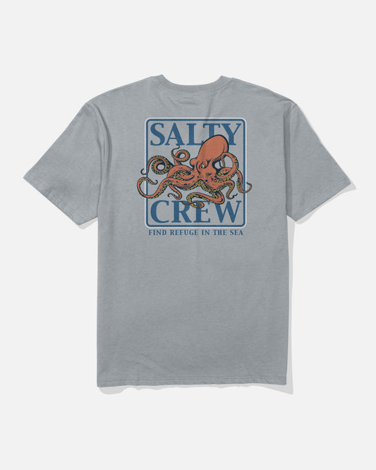 INK SLINGER CLASSIC SS T - Quarry | Salty Crew Premium